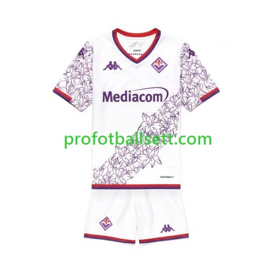 Fotballdrakt Fiorentina Barn Bortekit 2023-2024 Kortermet