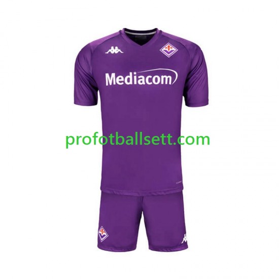Fotballdrakt Fiorentina Barn Hjemmekit 2024-2025 Kortermet