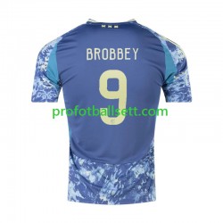 Fotballdrakt AFC Ajax Brian Brobbey 9 Herre Bortekit 2024-2025 Kortermet