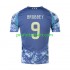 Fotballdrakt AFC Ajax Brian Brobbey 9 Herre Bortekit 2024-2025 Kortermet