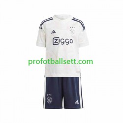 Fotballdrakt AFC Ajax Barn Bortekit 2023-2024 Kortermet