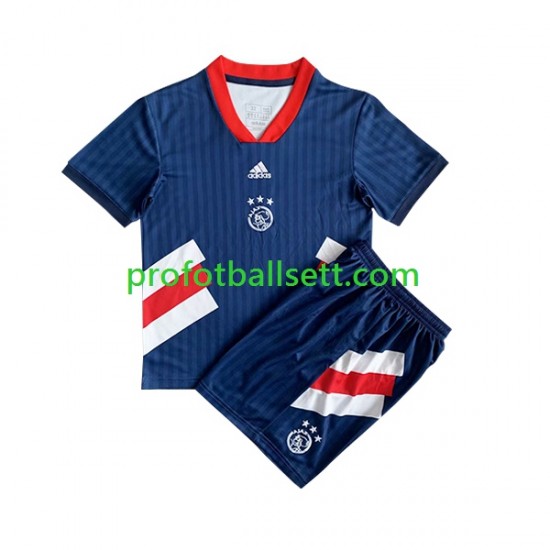 Retro Fotballdrakt AFC Ajax Icon Barn Hjemmekit 2022-23 Kortermet