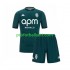 Fotballdrakt AS Monaco Barn Bortekit 2024-2025 Kortermet