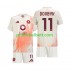 Fotballdrakt AS Roma Artem Dovbyk 11 Barn Bortekit 2024-2025 Kortermet