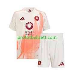 Fotballdrakt AS Roma Barn Bortekit 2024-2025 Kortermet