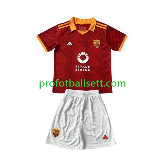 Fotballdrakt AS Roma Barn Fjerdekit 2023-2024 Kortermet