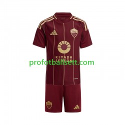 Fotballdrakt AS Roma Barn Hjemmekit 2024-2025 Kortermet