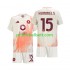 Fotballdrakt AS Roma Mats Hummels 15 Barn Bortekit 2024-2025 Kortermet
