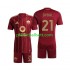 Fotballdrakt AS Roma Paulo Dybala 21 Barn Hjemmekit 2024-2025 Kortermet
