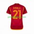 Fotballdrakt AS Roma Paulo Dybala 21 Herre Hjemmekit 2023-2024 Kortermet