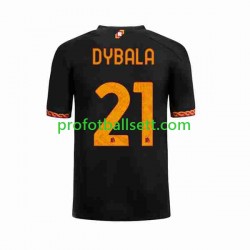 Fotballdrakt AS Roma Paulo Dybala 21 Herre Tredjekit 2023-2024 Kortermet