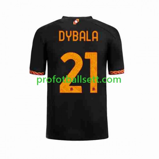 Fotballdrakt AS Roma Paulo Dybala 21 Herre Tredjekit 2023-2024 Kortermet