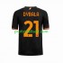 Fotballdrakt AS Roma Paulo Dybala 21 Herre Tredjekit 2023-2024 Kortermet