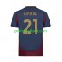 Fotballdrakt AS Roma Paulo Dybala 21 Herre Tredjekit 2024-2025 Kortermet