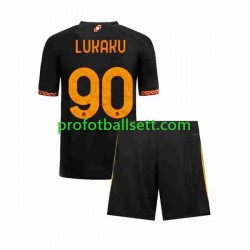 Fotballdrakt AS Roma Romelu Lukaku 90 Barn Tredjekit 2023-2024 Kortermet