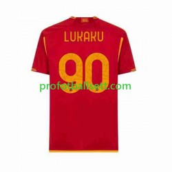 Fotballdrakt AS Roma Romelu Lukaku 90 Herre Hjemmekit 2023-2024 Kortermet