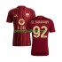 Fotballdrakt AS Roma Stephan El Shaarawy 92 Herre Hjemmekit 2024-2025 Kortermet