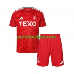 Fotballdrakt Aberdeen Barn Hjemmekit 2024-2025 Kortermet
