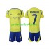Fotballdrakt Al Nassr Cristiano Ronaldo 7 Barn Hjemmekit 2024-2025 Kortermet