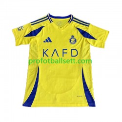 Fotballdrakt Al Nassr Herre Hjemmekit 2024-2025 Kortermet