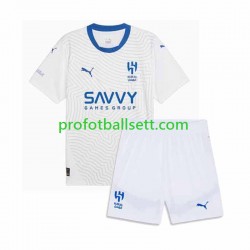 Fotballdrakt Al-Hilal Barn Bortekit 2024-2025 Kortermet