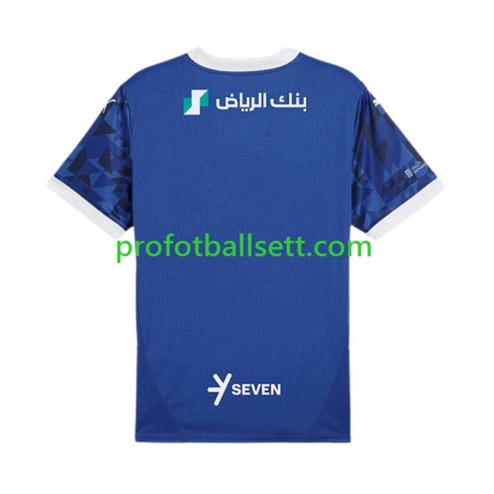 Fotballdrakt Al-Hilal Herre Hjemmekit 2024-2025 Kortermet