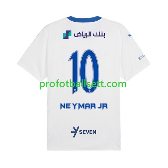 Fotballdrakt Al-Hilal Neymar JR 10 Herre Bortekit 2024-2025 Kortermet