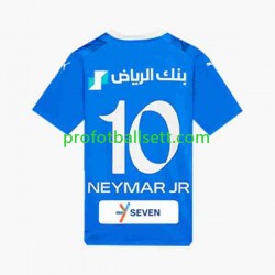 Fotballdrakt Al-Hilal Neymar JR 10 Herre Hjemmekit 2023-2024 Kortermet