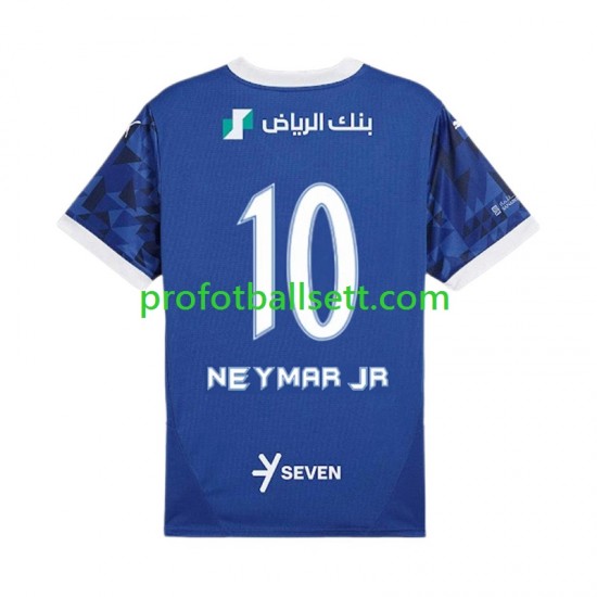Fotballdrakt Al-Hilal Neymar JR 10 Herre Hjemmekit 2024-2025 Kortermet