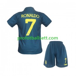 Fotballdrakt Al-Ittihad FC Ronlado 7 Barn Bortekit 2022-23 Kortermet