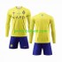 Fotballdrakt Al-Nassr Barn Hjemmekit 2023-2024 Langermet