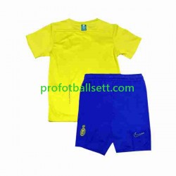 Fotballdrakt Al-Nassr Barn Hjemmekit 2023-2024 Kortermet