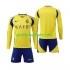 Fotballdrakt Al-Nassr Barn Hjemmekit 2024-2025 Langermet
