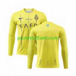 Fotballdrakt Al-Nassr Herre Hjemmekit 2023-2024 Langermet
