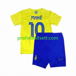 Fotballdrakt Al-Nassr Mane 10 Barn Hjemmekit 2023-2024 Kortermet