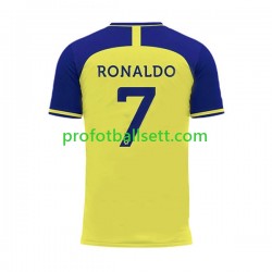 Fotballdrakt Al-Nassr Ronaldo 7 Herre Hjemmekit 2022-23 Kortermet