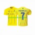 Fotballdrakt Al-Nassr Ronaldo 7 Herre Hjemmekit 2023-2024 Kortermet