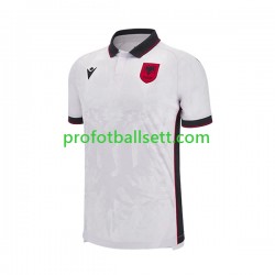 Fotballdrakt Albania Herre Bortekit 2023 Kortermet