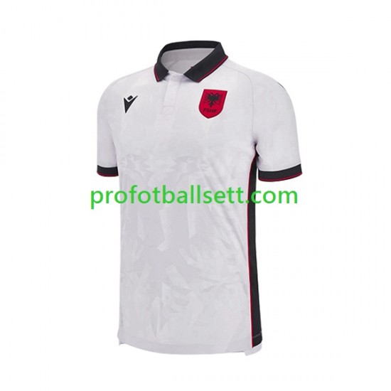 Fotballdrakt Albania Herre Bortekit 2023 Kortermet