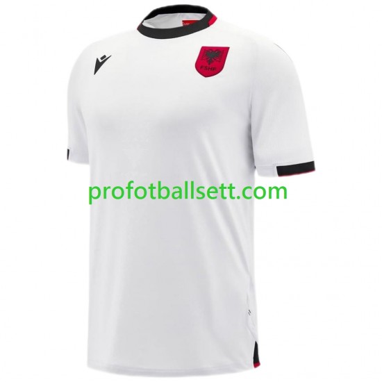 Fotballdrakt Albania Herre Bortekit 2025 Kortermet
