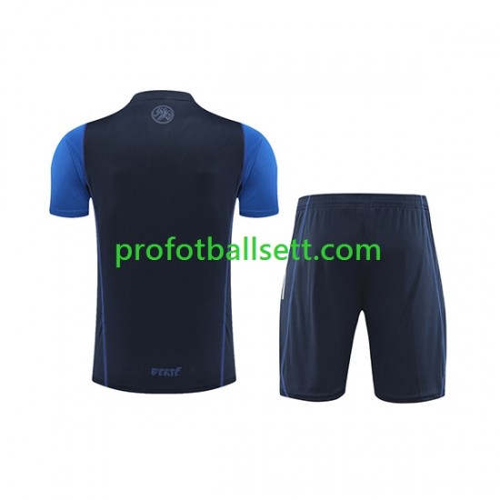Algerie 2023-2024 Blå Treningstrøye og shorts