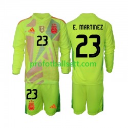 Fotballdrakt Argentina Keeper Emiliano Martinez 23 Barn Bortekit 2024 Langermet