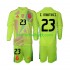 Fotballdrakt Argentina Keeper Emiliano Martinez 23 Barn Bortekit 2024 Langermet