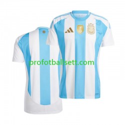 Fotballdrakt Argentina Copa America Herre Hjemmekit 2024 Kortermet