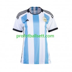Fotballdrakt Argentina Dame Hjemmekit VM 2022 Kortermet