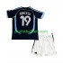 Retro Fotballdrakt Argentina Lionel Messi 19 Barn Bortekit 2006 Kortermet