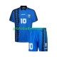 Retro Fotballdrakt Argentina MARADONA 10 Barn Bortekit 1994 Kortermet