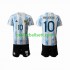 Fotballdrakt Argentina Maradona 10 2020-2021 Barn Hjemmekit Kortermet