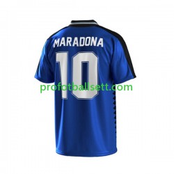 Retro Fotballdrakt Argentina Maradona 10 Herre Bortekit 1994 Kortermet