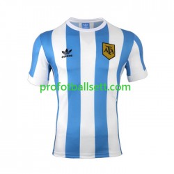 Retro Fotballdrakt Argentina 1978 Herre Hjemmekit Kortermet